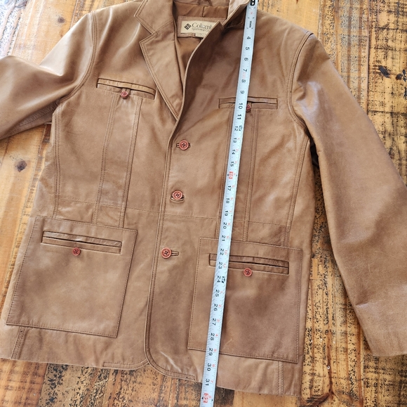 🔥HOST PICK 🐮COLUMBIA vintage leather jacket for men - Picture 5 of 12